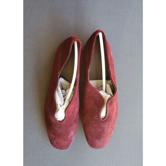 Burgundy Retro shoes/booties by Coldwater Creek, size 8.5, ship free, deadstock - Picture 2 of 5